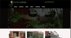 Desktop Screenshot of contemporarylandscapes.net.au